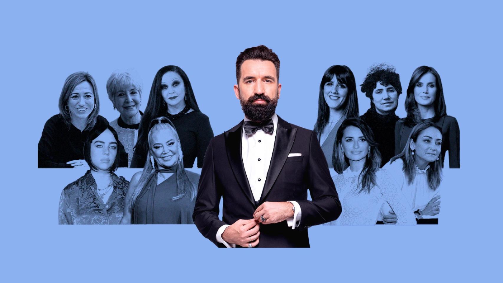 Montaje de Magas de Miguel Lago y sus 10 mujeres referentes.