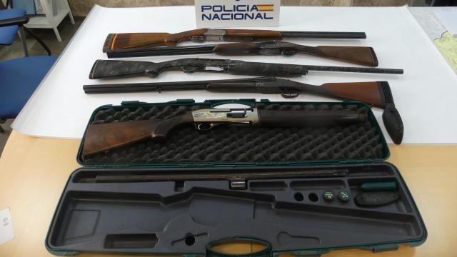 Imagen del material incautado por la Policía Naciomnal