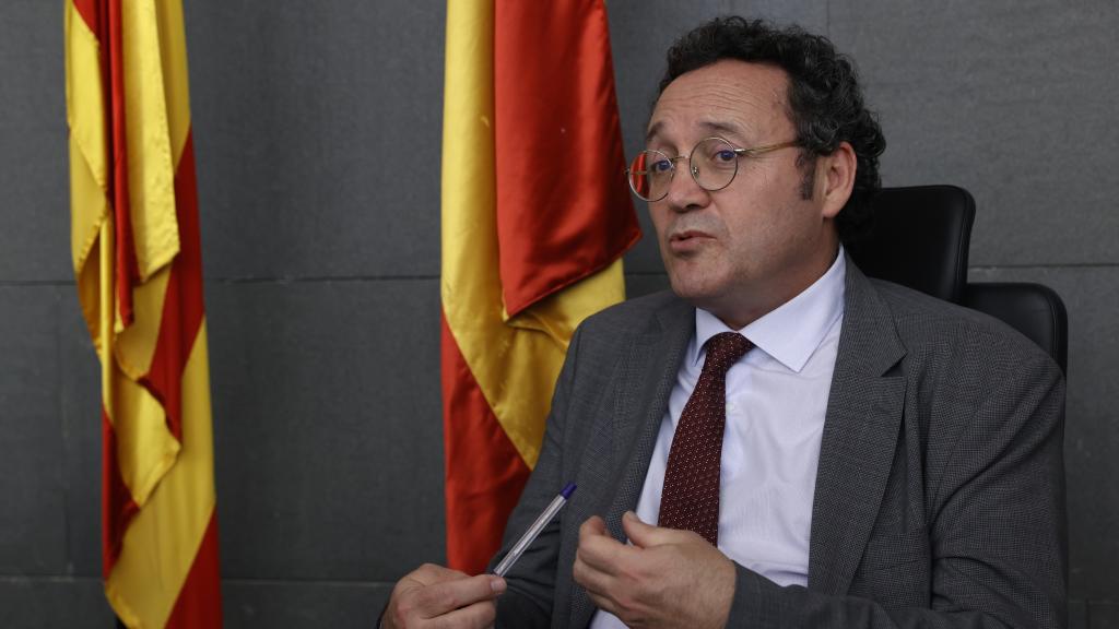 El fiscal general del Estado, Álvaro García Ortiz, el miércoles 7 de febrero en Barcelona.