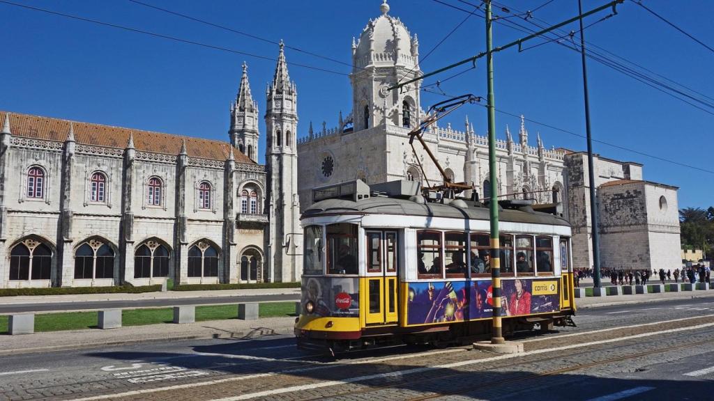Tranvía de Lisboa, Portugal.