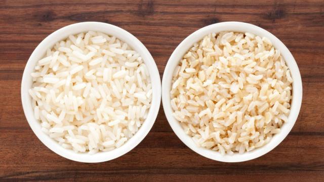 Unos vasitos de arroz.