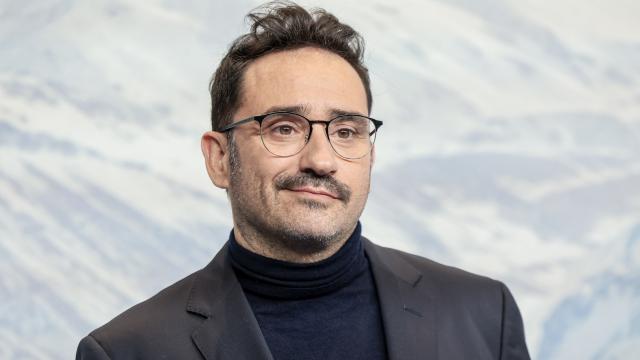 Juan Antonio Bayona, en la presentación de 'La sociedad de la nieve' en Madrid.