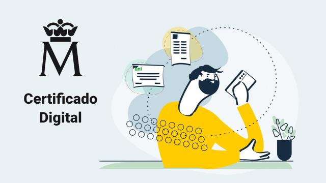 Hay dos formas para saber si está instalado el certificado digital