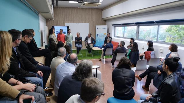 Aula coworking de informatica.