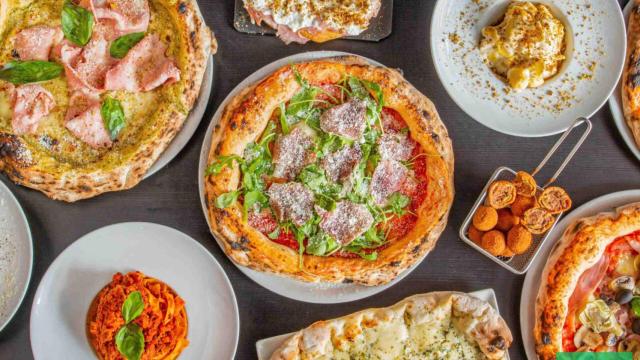 Algunas pizzas de Niente Male.