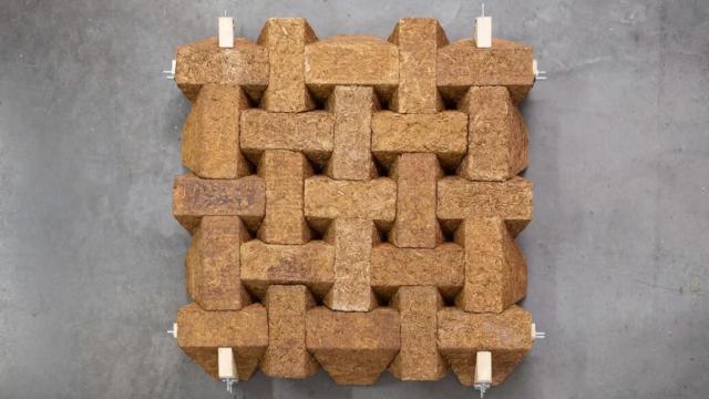 Sugarcrete Slab, elaborada con fibras de caña de azúcar