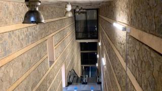 Escalera mecánicas del Miradero en Toledo.