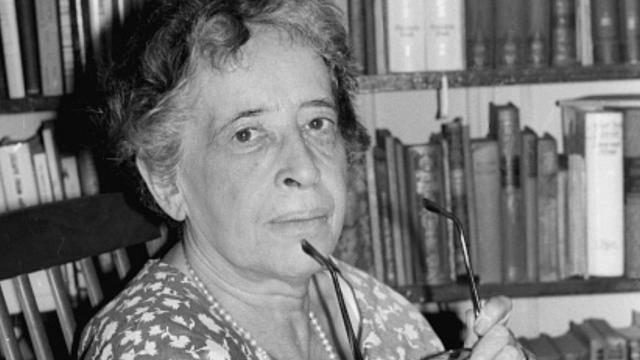 Retrato de la filósofa alemana.