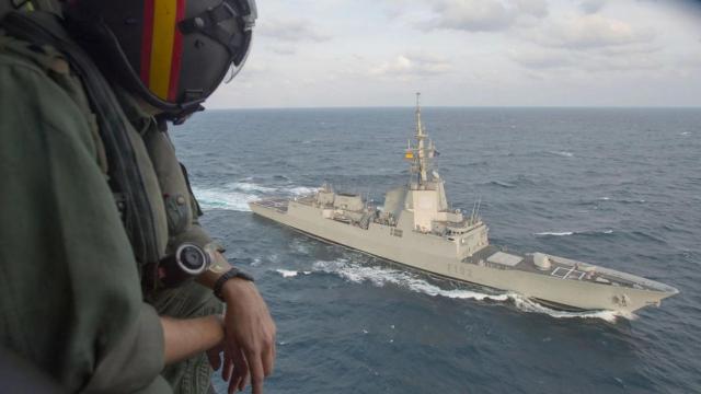 Ejercicios en el mar dentro de las maniobras Eagle Eye en 2020