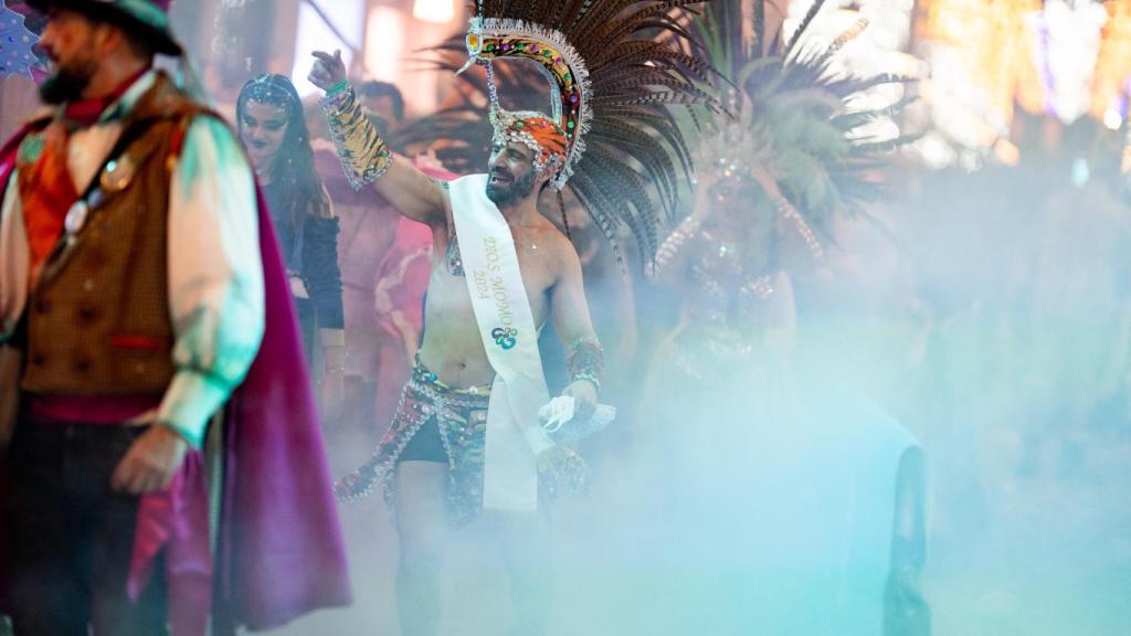 Una imagen de la Batalla de las Flores.