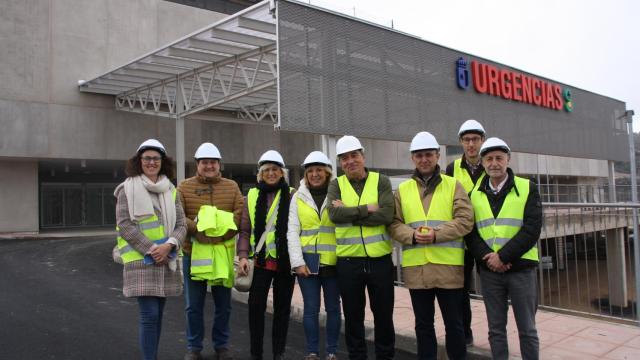 Los responsables del Servicio de Urgencias de Cuenca han visitado las futuras instalaciones.