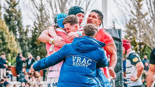 Celebración del VRAC tras derrotar a El Salvador