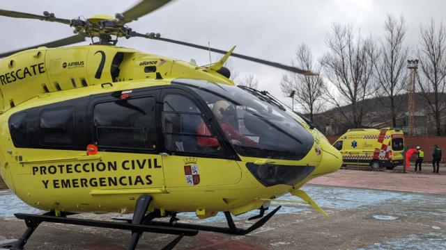 Rescate a la montañera en la provincia de Palencia
