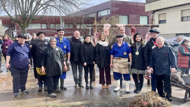 Matanceros de Honor en Guijuelo jornada Carnaval