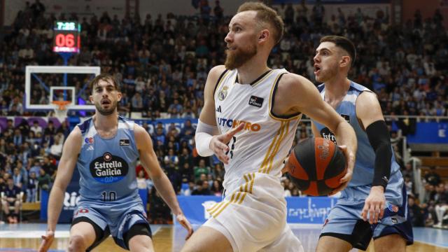 Dzanan Musa, en una acción frente a Breogán