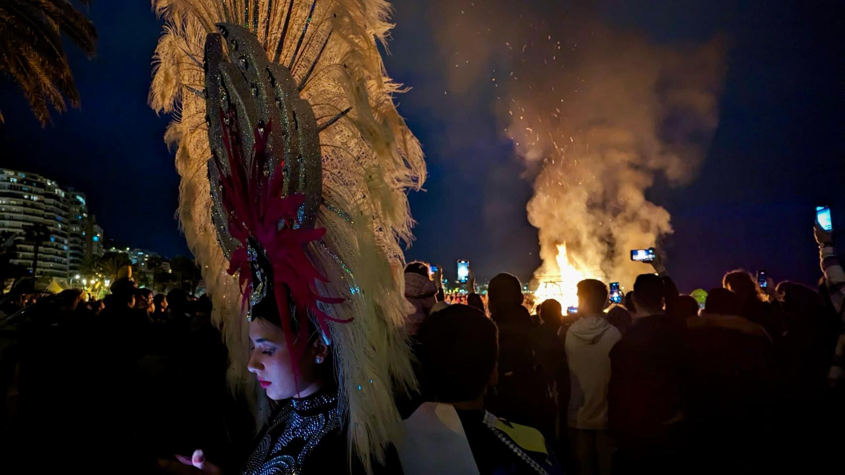 Una imagen del fuego.