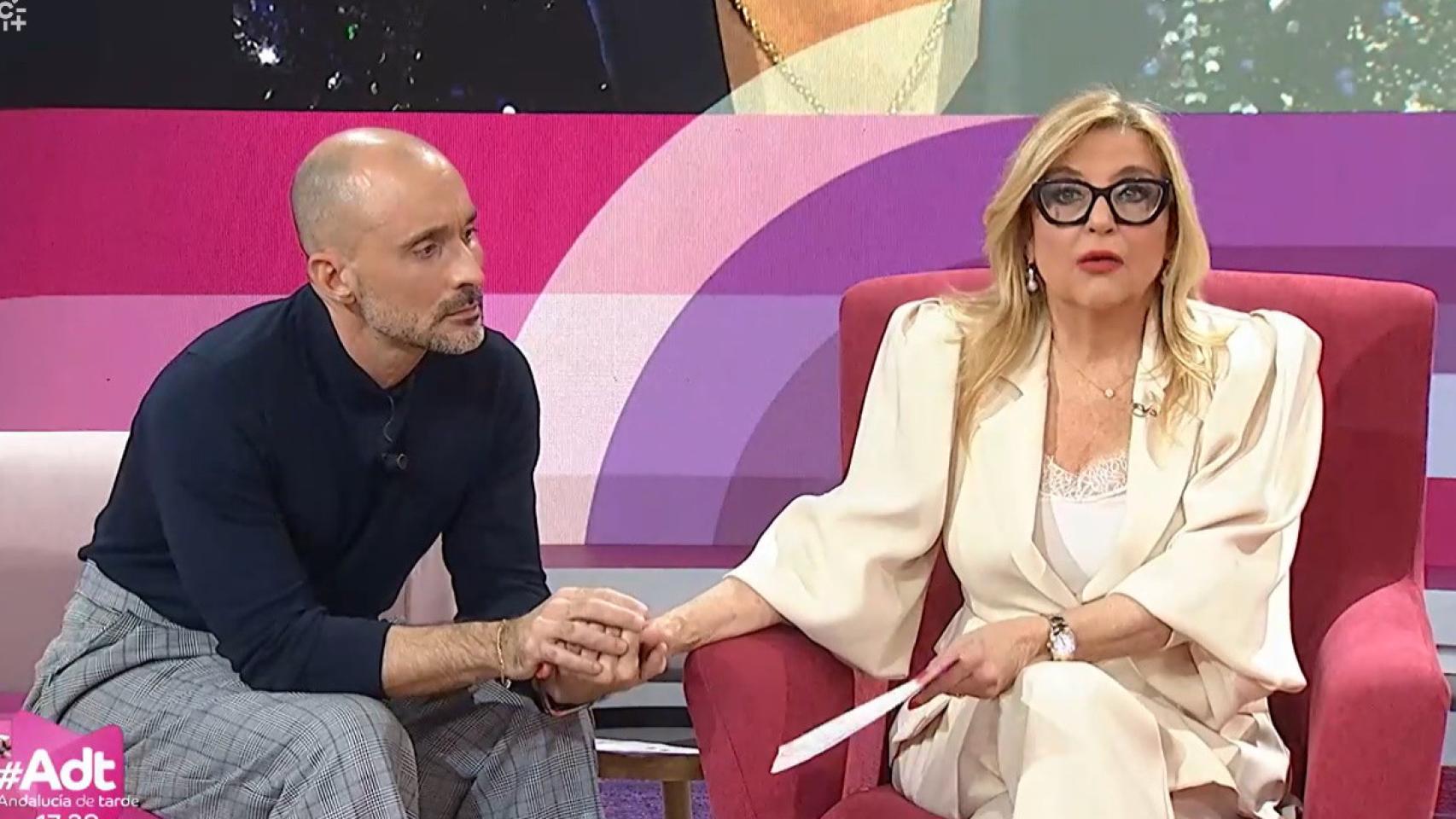 El peor día de Inmaculada Casal en Canal Sur tras la detención de Antonio Tejado, sobrino de María del Monte