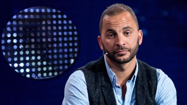 Antonio Tejado ha llegado a los Juzgados de Sevilla para declarar ante el juez. Montaje de Jaleos.