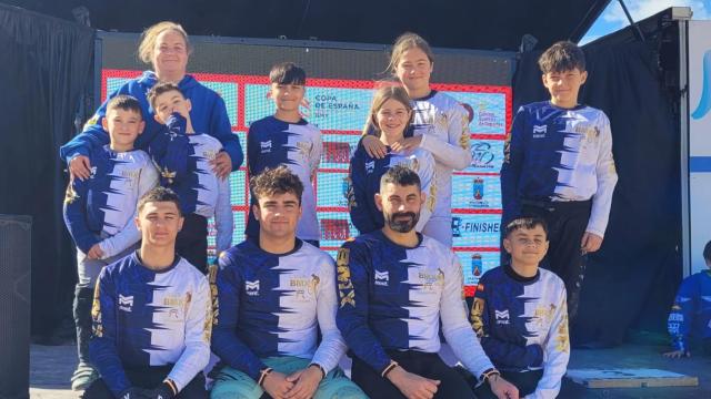 Los 10 corredores del equipo de El Campello.