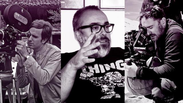 Alfonso Ungría, Álex de la Iglesia y Juan Antonio Bayona