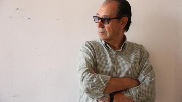 El artista toledano Rafael Canogar.