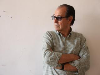 El artista toledano Rafael Canogar.