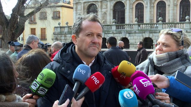 Carlos Velázquez, alcalde de Toledo. Foto: Europa Press.