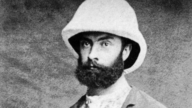 Retrato fotográfico de Manuel de Iradier. C. 1900