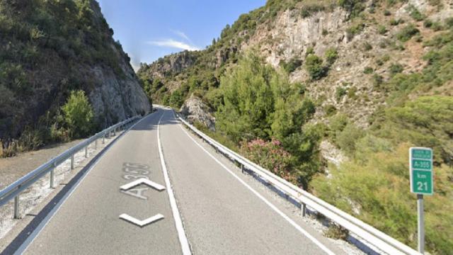 Cuatro personas heridas en Monda.