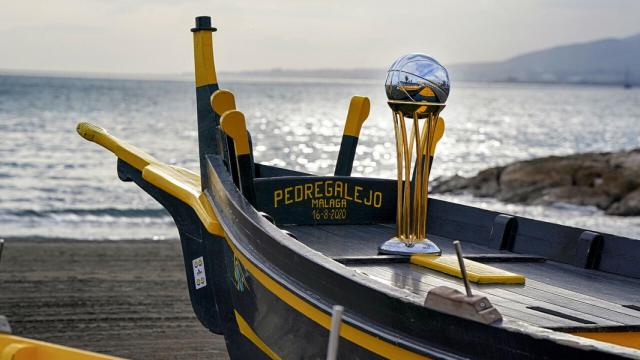 El trofeo de la Copa del Rey ya está en Málaga