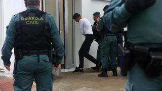 Detenidos en Barbate.