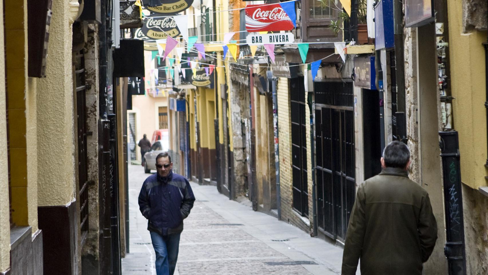 Una calle de Zamora