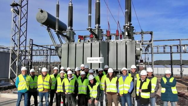 i-DE acerca sus instalaciones a los alumnos burgaleses de FP