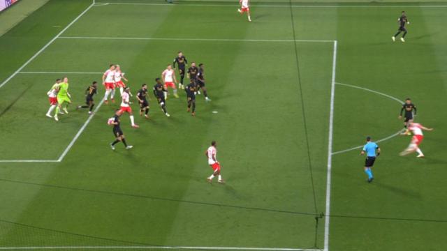 Gol anulado al RM Leipzig