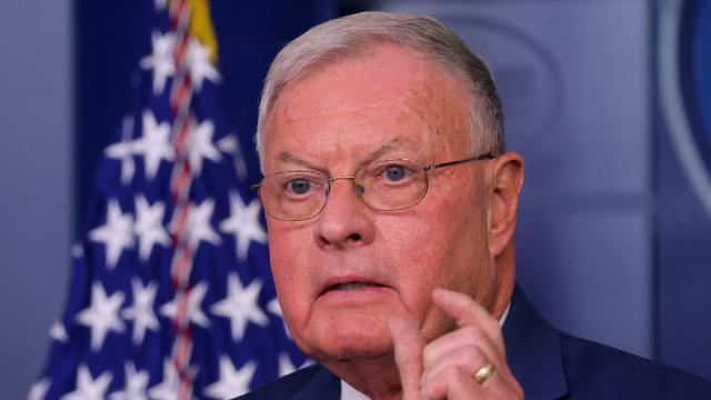 Keith Kellogg durante una rueda de prensa en la Casa Blanca en septiembre de 2020.