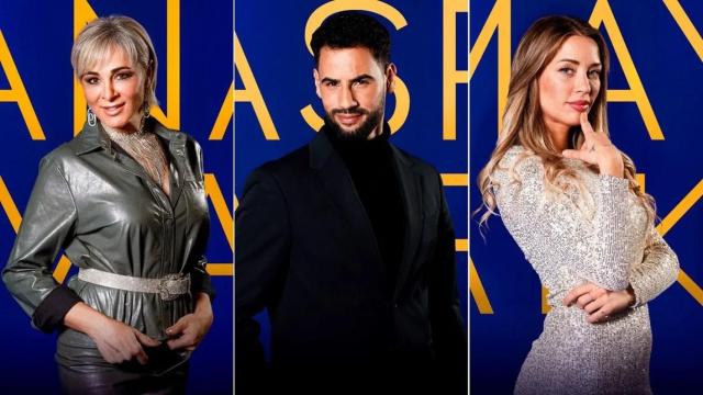 Ana María Aldón, Asraf Beno y Mayka Rivera, nominados de ‘GH DÚO’.