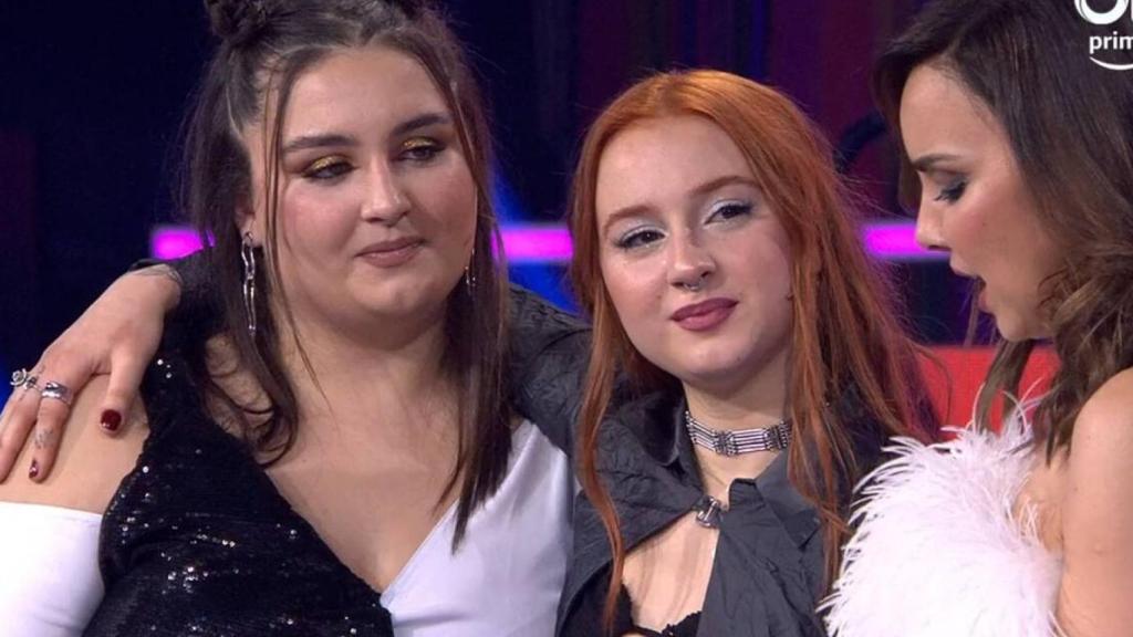 Bea y Ruslana durante la semifinal de 'Operación Triunfo'.