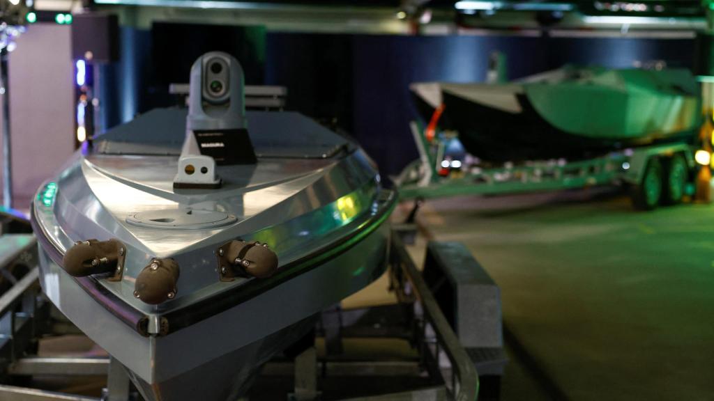 Vehículos marinos no tripulados Magura en Kiev.