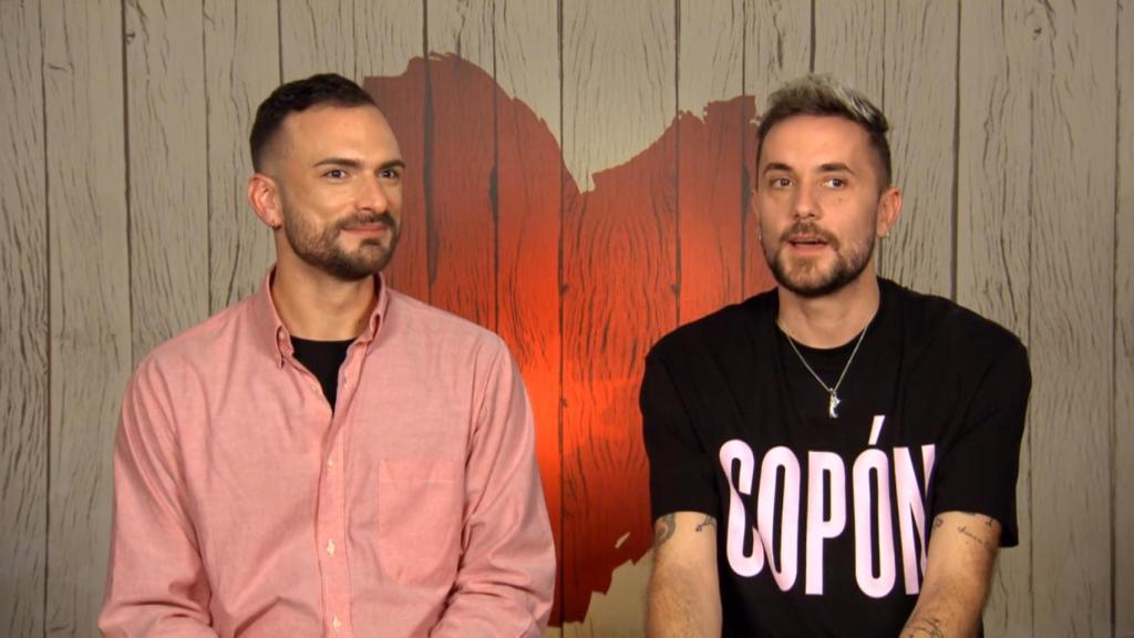 José y Sergio en 'First Dates'.
