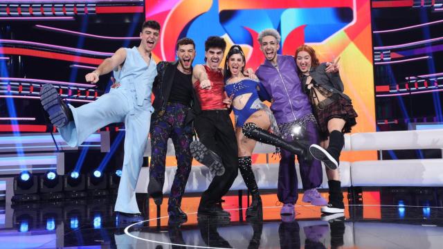 Imagen de los seis finalistas de 'Operación Triunfo'.