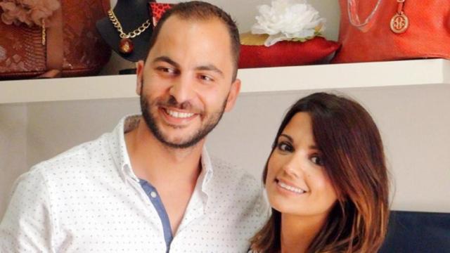 Antonio Tejado junto a su exmujer, Alba Muñoz, en una imagen de archivo.