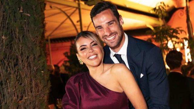 Alba Silva y Sergio Rico en una imagen de su perfil de Instagram.