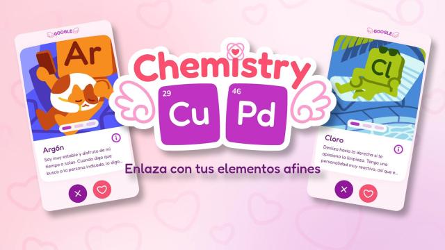 El doodle de Google para el día de los enamorados