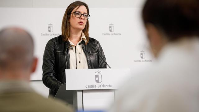 Esther Padilla, portavoz del Gobierno de Castilla-La Mancha.