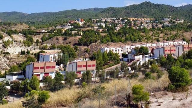 Una panorámica de la masa forestal que hay alrededor de la Urbanización Torre Guil de Murcia.