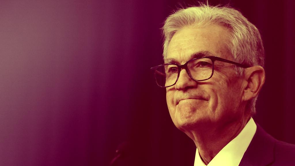 El presidente de la Fed, Jerome Powell, durante una rueda de prensa.