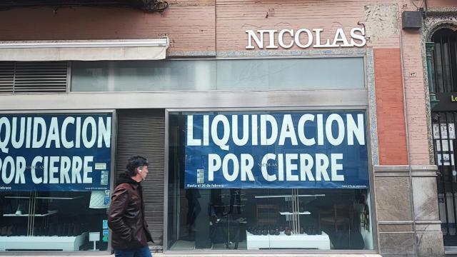 La tienda de Nicolás, en la avenida de la Constitución.
