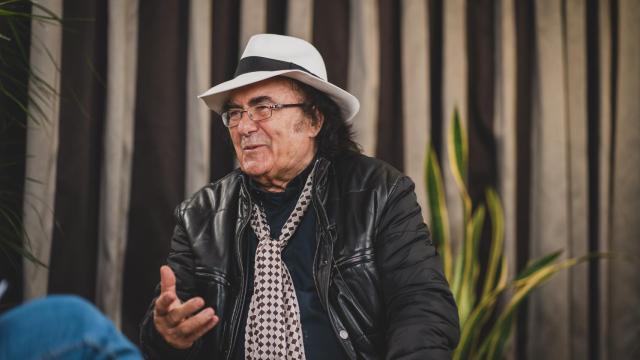 Al Bano durante su conversación con El Cultural