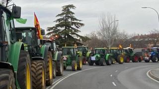 Una concentración anterior de Asaja.