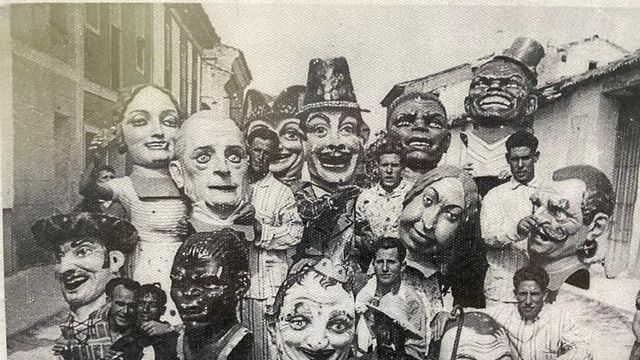 La historia de los gigantes y cabezudos